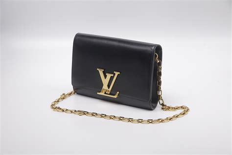 lv chain bag|louis vuitton black chain bag.